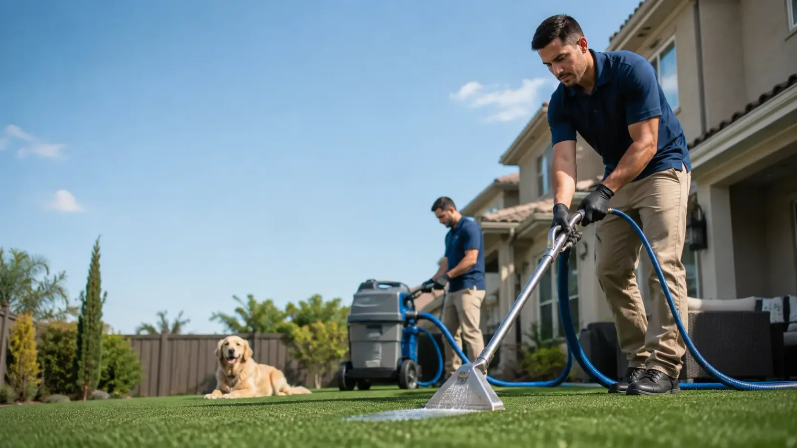 Pet Turf Cleaning in Texas